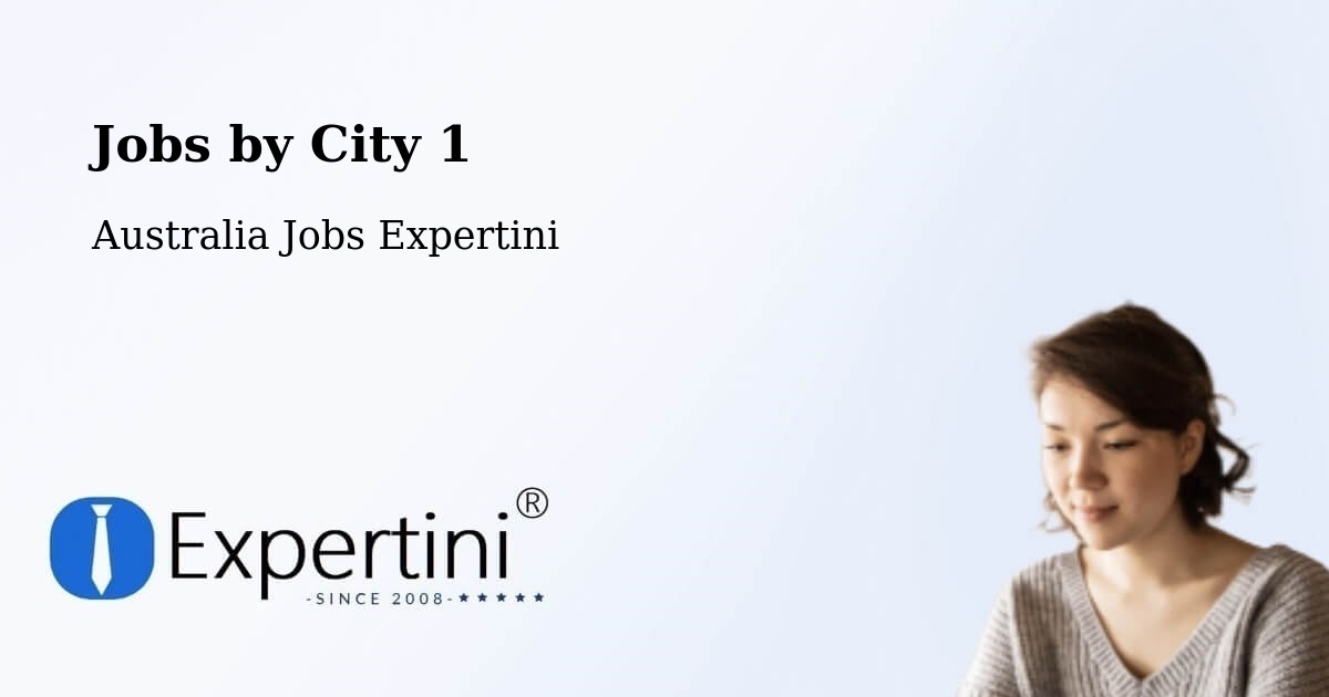 City Jobs in Australia - Expertini
